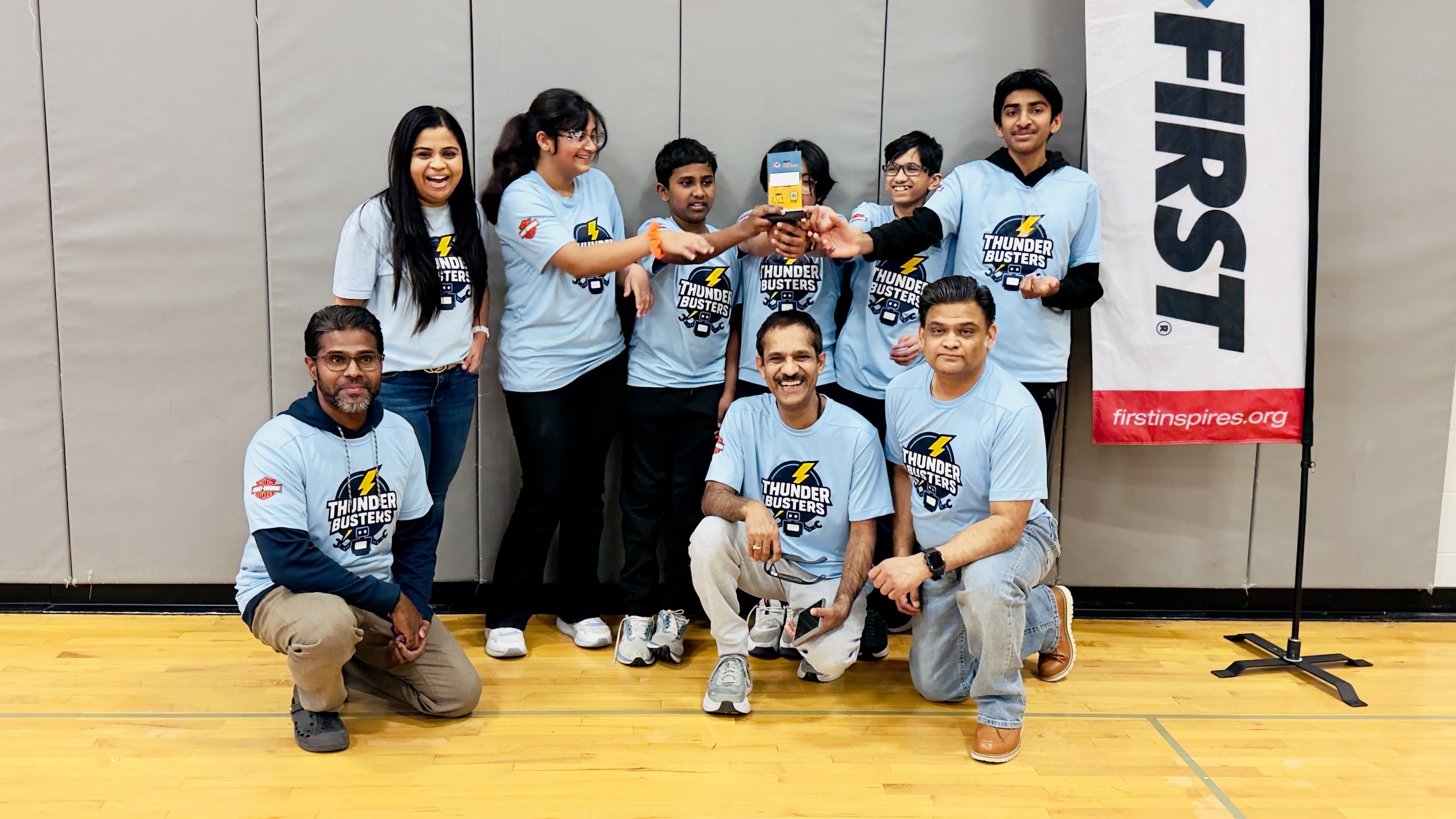 Match action at PA State Championship